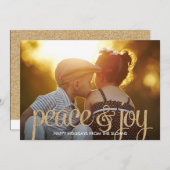 シャイニーピース&ジョイホリデイカード シーズンカード (正面/裏面)