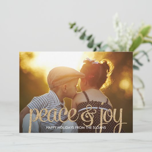 シャイニーピース&ジョイホリデイカード シーズンカード (スタンド正面)