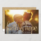 シャイニーフォート&ホープホリデーフォトカード シーズンカード (正面/裏面)