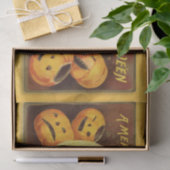 シャイニーブラックキャットハッピーハローウィン 薄葉紙 (ギフト)