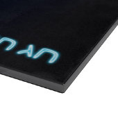 シャイニーブルーチャヌカー(ユダヤ教)メノラー カッティングボード (角)