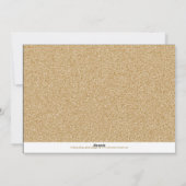 シャイニーラブ&応援ホリデーフォトカード シーズンカード (裏面)