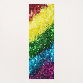 シャイニーレインボーグリッターヨガマット ヨガマット (裏面)