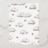 シャイニーレッズキック忍者武術アーツ誕生日 箔招待状 (裏面)