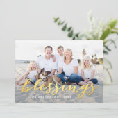 シャイニー恵みホリデーフォトカード シーズンカード (スタンド正面)