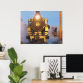 シャイニー19プリント ポスター (ホームオフィス)