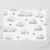 シャイニーLet's Kick It忍者空手フォト誕生日 箔招待状 (裏面)