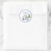 シャイネスは私の超能力のシール ラウンドシール (バッグ)