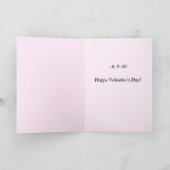 シャイバレンタイン子猫カード シーズンカード (内部)