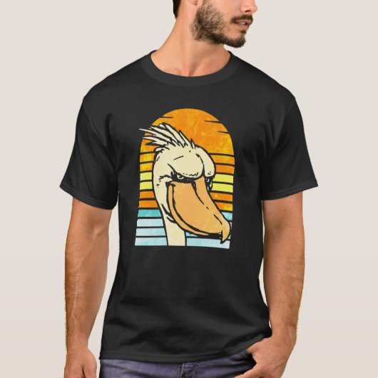 シャイビドリカラフル動物7 Tシャツ (正面)