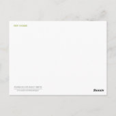 シャイホース ポストカード (裏面)