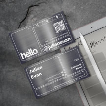 シャイモダンーメタルはっきりしたタイポグラフィ