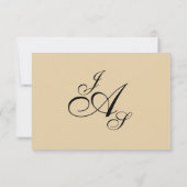 シャイラパールスアンドレースRSVP-1 | エッグシェル 出欠カード (裏面)