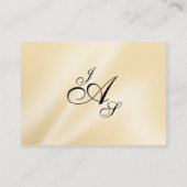 シャイラパール&レース結婚ズ | 卵殻座席表 プレイスカード (裏面)