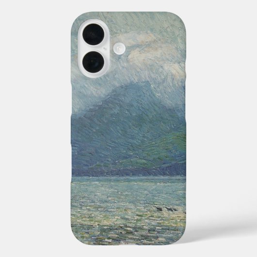 シャイルド・ハッサムの「シルバー・ヴェイルとゴールデン・ゲート」 Case-Mate iPhoneケース (裏面)