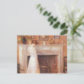 シャイルド・ハッサム - 古い家 ポストカード (スタンド正面)