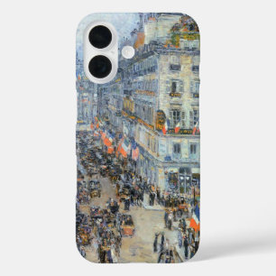 シャイルド・ハッサム「７月14日、リュ・ドヌー通り」 iPhone 16ケース