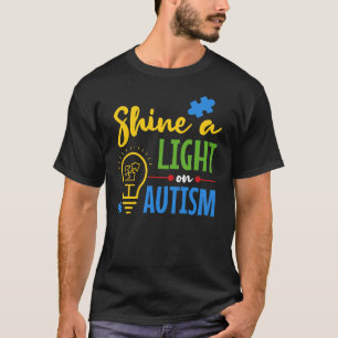 シャインアライトオンオティズムパパ誕生日 Tシャツ