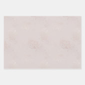 シャインエレガント抽象芸術パターン ラッピングペーパーシート (正面2)