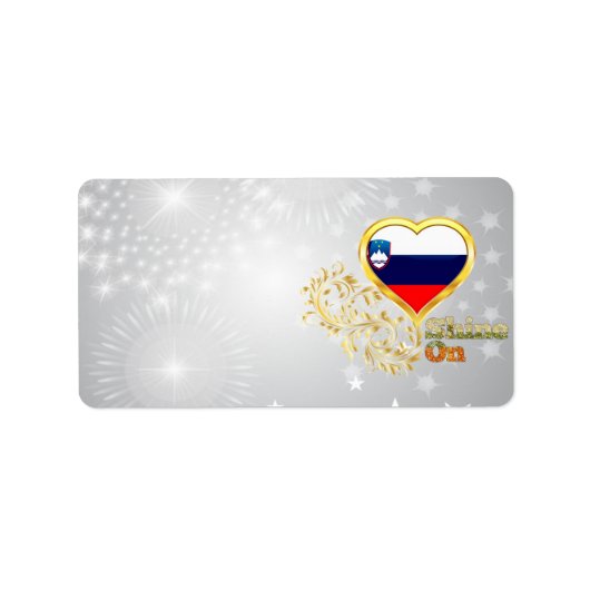 シャインオンスロベニア ラベル (正面)