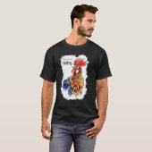 シャインクラッカーズチキン Tシャツ (正面フル)