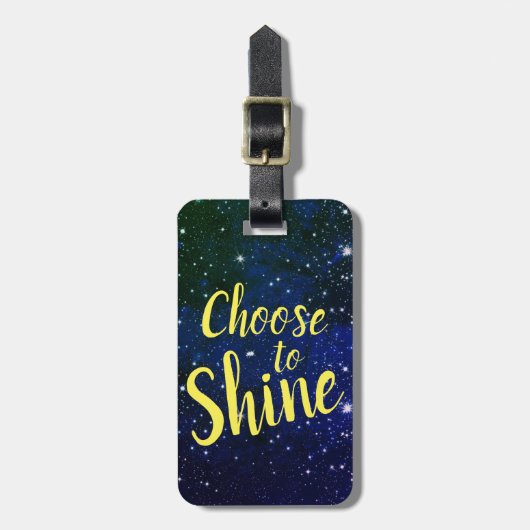 シャインスターズコスモス ラゲッジタグ (正面縦)