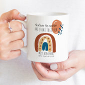 シャイントゥーレインボードードル最高の先生エバー コーヒーマグカップ