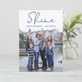 シャインハッピーハヌッカブルーフォト シーズンカード (スタンド正面)