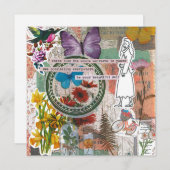 シャインビューティフルフラットグリーティングカード (正面/裏面)