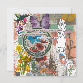 シャインビューティフルフラットグリーティングカード