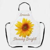 シャインブライトヒマワリ エプロン (正面)