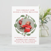 シャインブライト生まれたばかりのクリスマスリース発表 シーズンカード (スタンド正面)