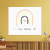 シャインブライト男女兼用ウォールアート キャンバスプリント (インサイチュ (リビング))