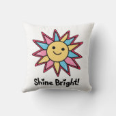 シャインブライト：サンカラフルデザイン クッション (裏面)