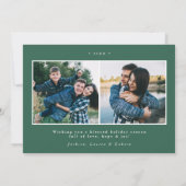 シャインモダンブライトスクリプトグリーン3写真 シーズンカード (裏面)