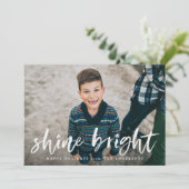 シャインモダンブライトスクリプトライトブルー3写真 シーズンカード (スタンド正面)