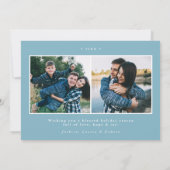 シャインモダンブライトスクリプトライトブルー3写真 シーズンカード (裏面)