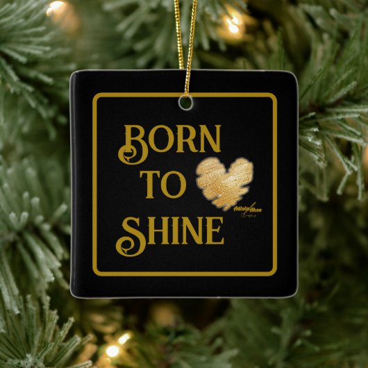 シャイン生まれオーナメント セラミックオーナメント (ツリー)
