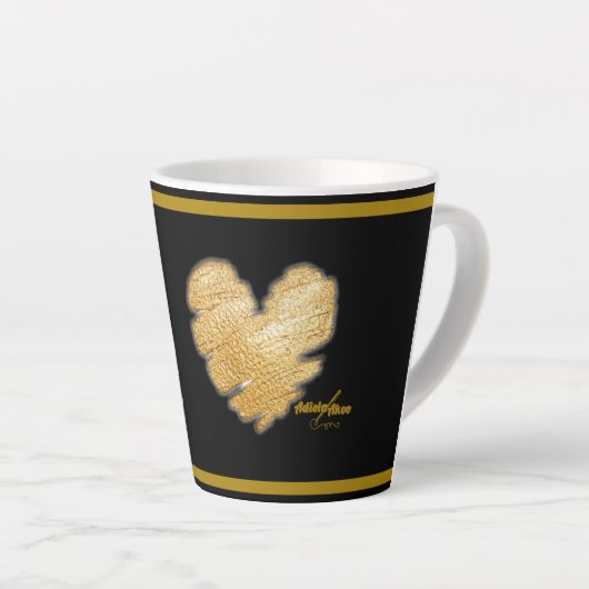 シャイン生まれラテマグカップ カフェラテマグ (右アングル)