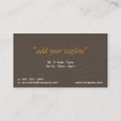 シャイン装飾要素 名刺 (裏面)