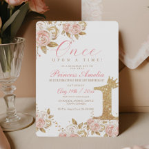 シャイン金ゴールドプリンセス1st誕生日パーティー最初