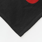 シャイン霜の降りたルドルフ与えサンタ・ラブイエスXmのように フリースブランケット (角)