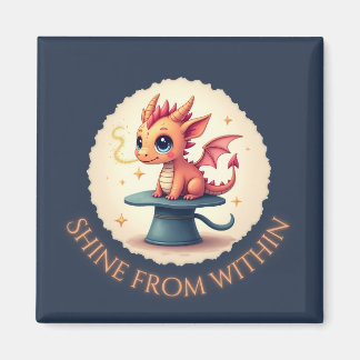シャイン・イン・イン – かわいいドラゴンマグネット マグネット