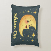 シャイン・オンやる気を起こさせる- 感動的 アクセントクッション (裏面(縦))