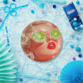 シャイン・ガール ペーパープレート (パーティー)