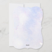 シャイン |シルバーとライトブルーのハヌカー写真 シーズンカード (裏面)