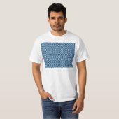 シャイン、ブルー_ Tシャツ (正面フル)
