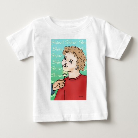 シャイン！ ベビーTシャツ (正面)