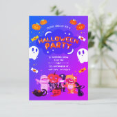 シャイヴァーズ&シェナニガンズ:パープルとブルーのハロウィン 招待状 (スタンド正面)