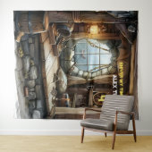 シャイヴァー・マイ・ティンバーズ海賊テーマ タペストリー (インサイチュ(横))